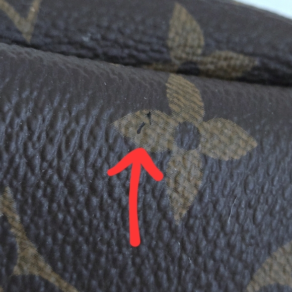 Louis Vuitton Pallas Clutch In Monogram Cerise❤️ - Picture 15 of 16